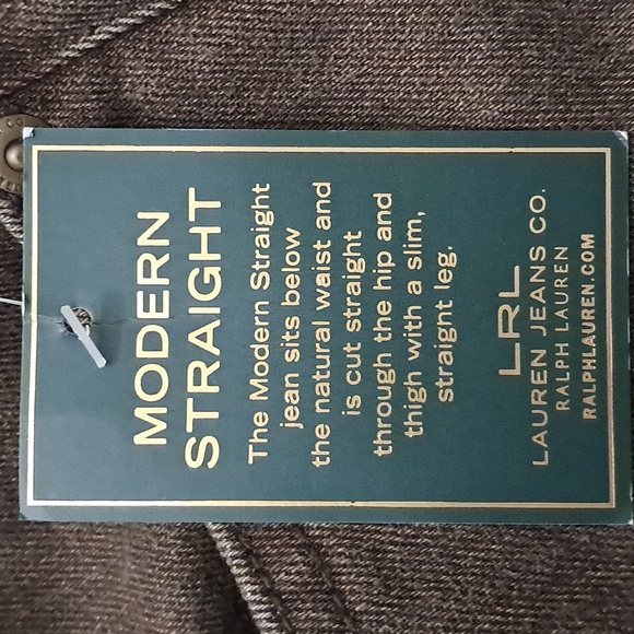 Lauren Ralph Lauren Women's Size 22W Slimming Modern Straight Jeans - Picture 9 of 11